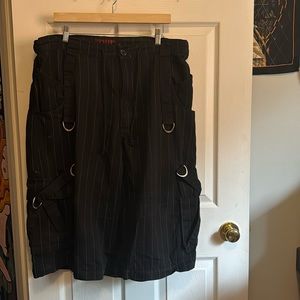 Tripp nyc pinstripe shorts
